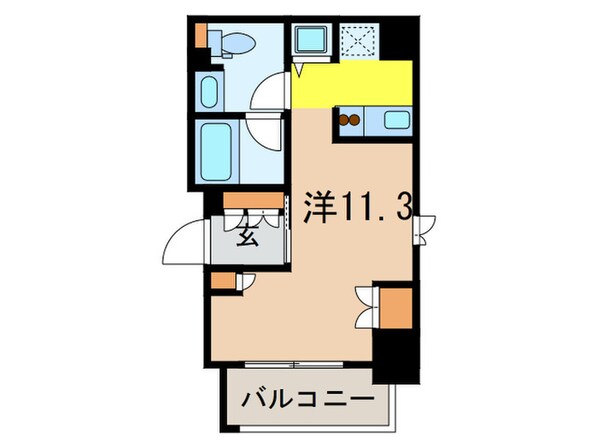 パークアクシス日本橋本町の物件間取画像